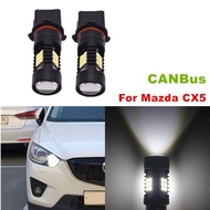 Zr cho Mazda CX5 CX-5 2013 2014 2015 2 cái/lốc CANBUS không có lỗi p13w 21smd đèn LED chạy ban ngày