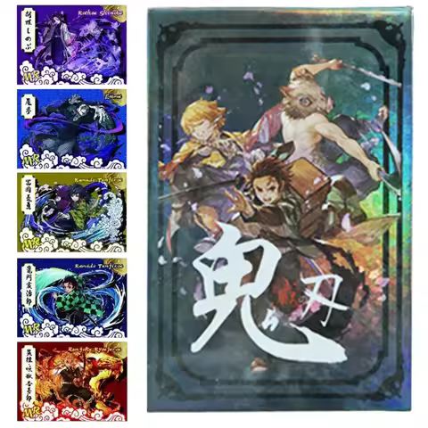 Genuine Demon Slayer Card For Children Ubuyashiki Kagaya Ubuyashiki Amane Magical Anime Limited Game