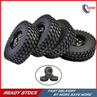 Taixer 4X RC lốp cao su cho 1/10 quy mô Tamiya CC01 D90 RC sở thích đồ chơi nâng cấp Accs