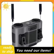 For Neck Body Portable Waist Fan, 20000mAh Rechargeable Wearable Cooling Device Powerful Shirt