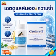 Brain Care Set Fish Oil Choline B Giffarine Memory Booster 500mg Choline-B