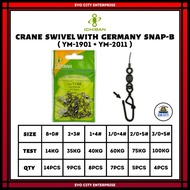 Ichiban Swivel with Germany Snap-B ( YM-1901+YM-2011 )