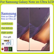 Original AMOLED For Samsung Galaxy Note 20 ultra 4G 5G LCD Display Touch Screen With Frame Replaceme
