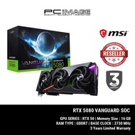 MSI GEFORCE RTX5080 VANGUARD SOC 16GB GDDR7 GPU GRAPHIC CARD