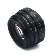 CCTV 35mm f/1.6 (包接環，可用於Sony E、FujiFilm X、EOSM、M43、Pentax Q、Nikon 1)