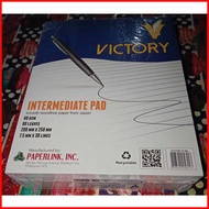⌘  ◌  ▶ VICTORY Intermediate Pad Paper per ream (10 PADS)