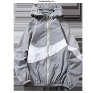 [MYSIA READY STOCK][S-4XL][HENRY Unisex Jacket Couple men women plus size sports jacket windbreaker 
