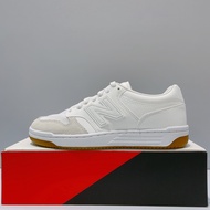New Balance NB 480 Men Women White Leather D Last Retro Sneakers Sports Casual Shoes BB480LFR