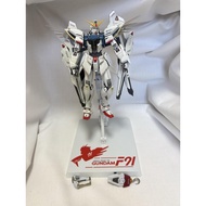 Bandai METAL BUILD Gundam F91 Chronicle White Ver. Action Figure Japan