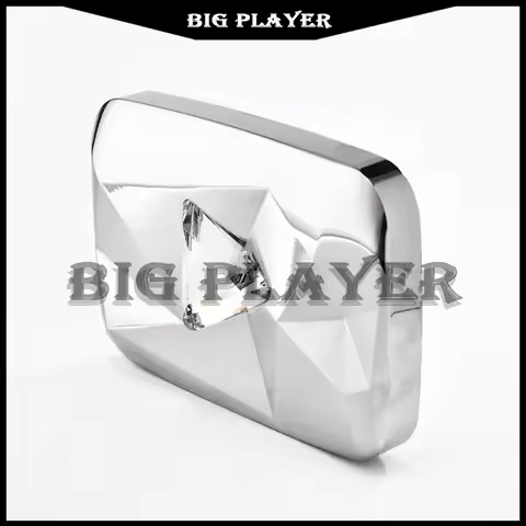 Premium Atmosphere Youtube Diamond Player Button Google YouTube Trophy Medal Power of Attorney Honor