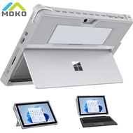 MoKo Case Fit Microsoft Surface Go 4 /Surface Go 3 / Surface Go 2 / Surface Go Case, All-in-One Protective Cover Case with Pen Holder Hand Strap,Compatible with Type Cover Keyboard
