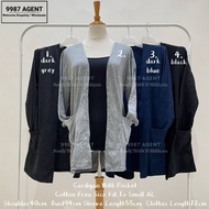 Cardigan Labuh Pocket,Long Sleeve Cardigan,Pocket Cardigan,Women Cardigan Muslimah,Cardigan Cotton,Cardigan Plain Pocket