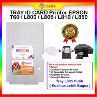 Epson T60 / L800 / L805 / L850 ID Card Tray - Epson PVC Inkjet ID Card Tray