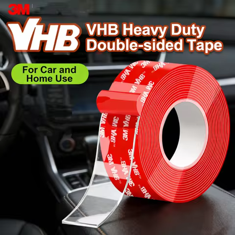 3M Strong Double Sided Tape Adhesive 4910 Transparent High Viscosity Traceless VHB Tape Waterproof F
