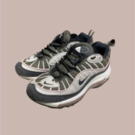 NIKE AIR MAX 98 運動鞋 球鞋 女鞋 復古慢跑鞋 綠色 粉紅色 黑色 卡其色