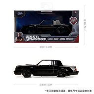 Jada 1: 32 Speed and Passionate Buick Grand National GNX Alloy Car Model Ornaments