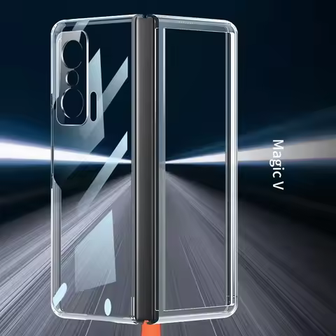 For Honor Magic V2 5G Case Clear Transparent Front Back Cover For Honor Magic V 2 Phone Case