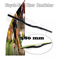Bicycle Steel Riser Handlebar 580mm