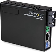 StarTech.com Multimode (MM) SC Fiber Media Converter for 10/100Mbps Network - Ethernet to SC MM Fibe