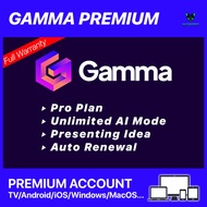 GAMMA.APP GAMMA AI Presentation Slides Premium | Full Warranty 🔥 Premium  Account 🔥 Autorenewal