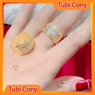 Women's Ring with High Quality Diamonds with Rainbow Style N792