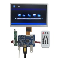 8 Inch 1024x600 Portable DIY LCD Display Screen Kit HDMI & USB 2.0 Support–5V Powered, Remote Contro