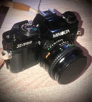 單反菲林相機 Minolta X700 Film camera body + 50mm F1.4 鏡手動對焦鏡頭