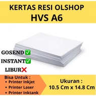70 GSM HVS PAPER A6 SIZE || Hvs paper A 6 1 ream contains 500 pcs