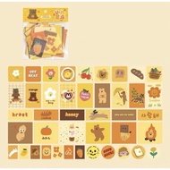 Clearance Sale (0)Cute Cartoon Thin Stickers Divided By Color