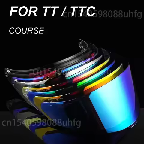 For KYT TT Course Motorcycle Helmet Full Face Helmet Visor Shield Lens MotorcycleAccessories Windshi