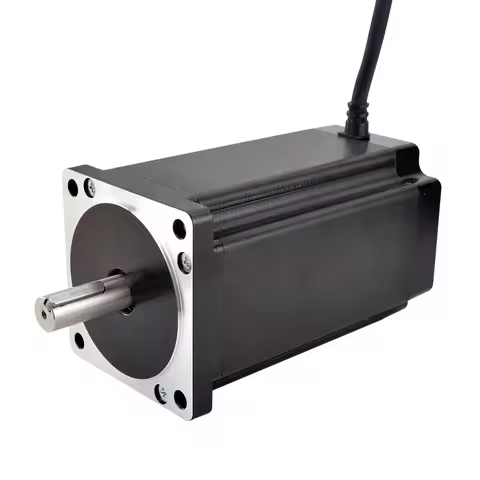 STEPPERONLINE NEMA 34 Stepper Motor 86x151.5mm 12Nm 6A Diameter 14mm Nema34 Stepping Engine 1700Oz-i