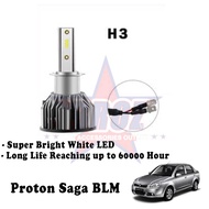 Proton Saga BLM / FLX (Fog Lamp)h3 C6 LED Light Car Headlight