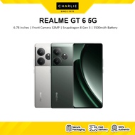 REALME GT 6 5G SMARTPHONE (12GB RAM+256GB ROM) / (16GB RAM+512GB ROM) | ORIGINAL REALME MALAYSIA