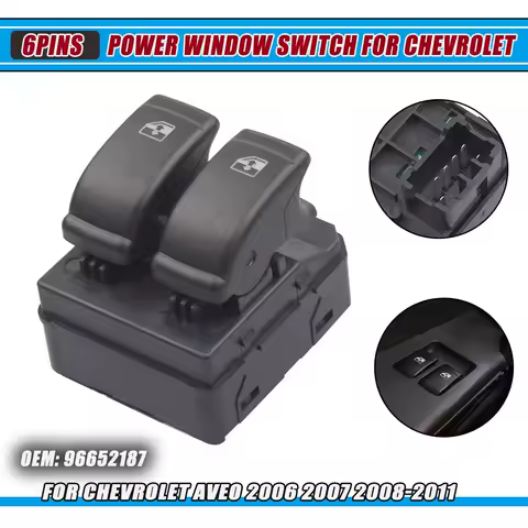 New Window Lifter Control Switch Front Left For Chevrolet Lova Aveo Barina G3 96652187