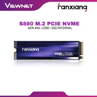 FANXIANG S880 SSD M.2 2280 NVME PCIE GEN4 INTERNAL SOLID STATE DRIVE FOR PC LAPTOPS (READ 7300MB/S)