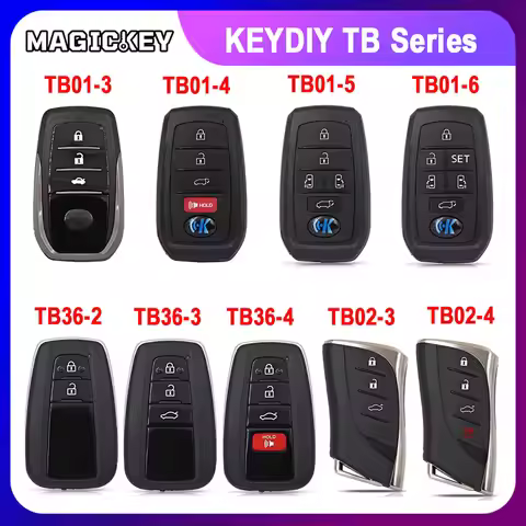 KEYDIY 8A TB Smart Key Remote TB01 TB02 TB36 for Toyota Corolla RAV4 for Lexus ES GS FCCID:0020 0410
