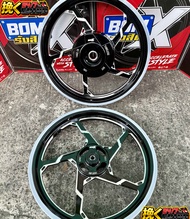 BOM RANGSIT MAGS SABER For Honda Click 125 / 150 v1 v2 v3 (5 Spokes) HEAVY DUTY