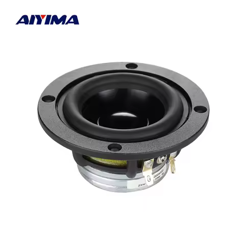 AIYIMA 4 Inch Full Range Audio Speaker 4 Ohm 30W IPX7 Waterproof Speaker Aluminum Frame Home Theater