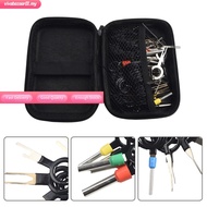 【VIVA⭐】100Pc Pin Ejector Wire Kit Extractor Auto Terminal Removal Connector Puller Tool