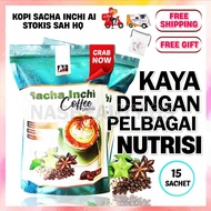 Original HQ Kopi Sacha Inchi AI Premium Coffee FREE GIFT COFFEE SACHA INCHI 3 PACK
