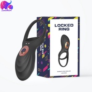 Enhancing Happiness Cock Ring Glans Massager With 10 Speeds Male Sex Toys Vibrating Double Motor Penis Ring For Harder Erections Adult Mens Male