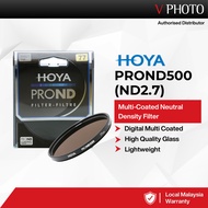 Hoya PROND500 (ND 2.7) Neutral Density Filter Camera Filter Camera Lens with ACCU-ND Technology ND F
