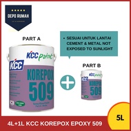 [KCC] 5Litre KCC Paint Korepox 509 Epoxy Floor Paint Coating 5L (Cat Lantai Simen Epoxy)