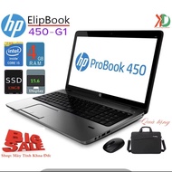 Laptop HP Elipbook 450G1 Core i7-4600M 8gb Ram 256gb SSD 15.6inch HD tặng chuột không dây