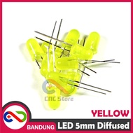 10PCS Led 5mm Super Bright Yellow Yellow DISFFUSED