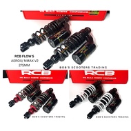 RCB FLOW SERIES DUAL SHOCK AEROX / NMAX V2 LOWERED (275MM) PLUG & PLAY