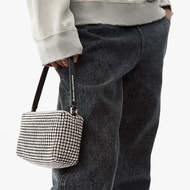 Alexander Wang 滿白鑽小手拿包