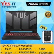 Asus TUF A15 FA507N-VLP015W (R7 RTX4060) / FA507N-ULP120W (R7 RTX4050) / FA507N-ULP138W (R5 RTX4050)
