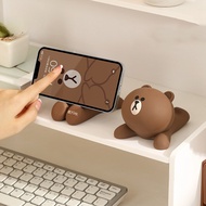 Cute Cartoon Paddy Bear Desktop Cell Phone Holder Tablet Stand Decoration Ornament Creative Gift