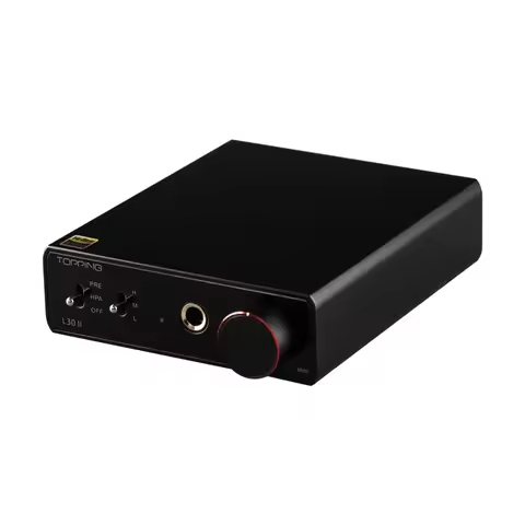 Topping L30 II l30ii amp 6.35mm NFCA 3 step gain settings HiFi headphone amplifier RCA hi-res preamp